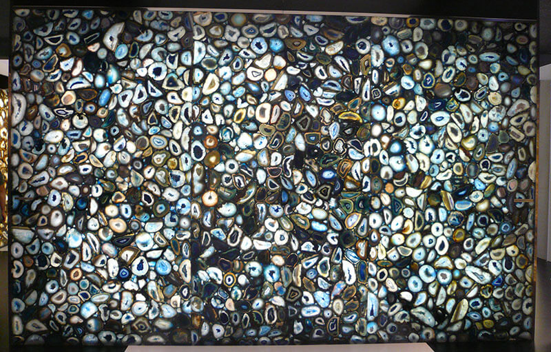 Naturstein, blau, Semiprecious Stone, Gemstone, Blue, hinterleuchtet