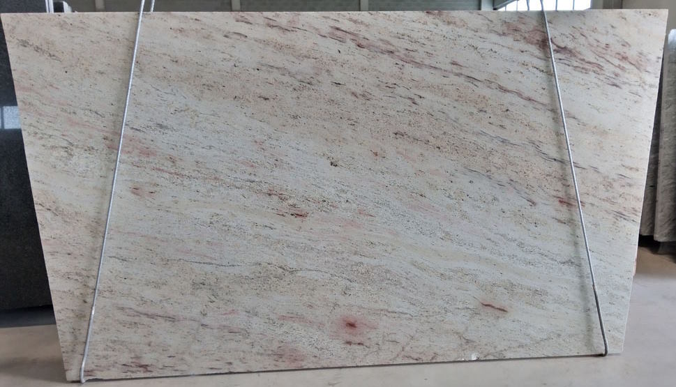 Naturstein, hell, Granit, Shivakasi Ivory Brown, Rohtafel